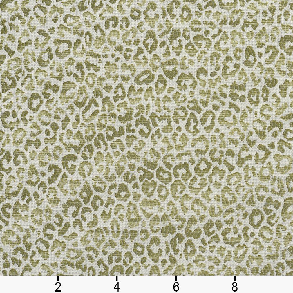 Meadow - Green Animal Print,Small Scale Upholstery Fabric 54 Inches"