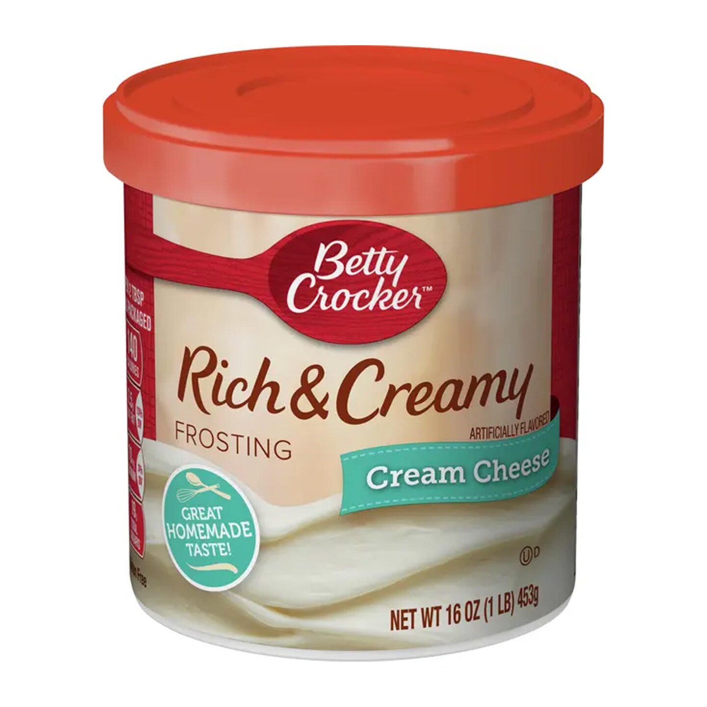 Betty Crocker Rich and Creamy Cream Cheese Frosting, 16 Ounce 8 Packs Per Case