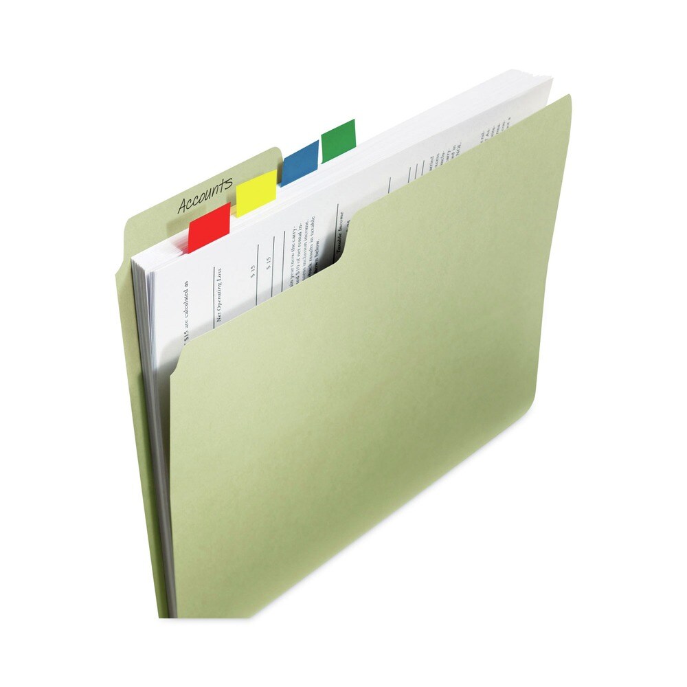 Post-it Flags Marking Page Flags in Dispensers - Green (600/Box)
