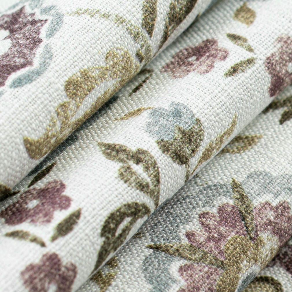 Upholstery Fabric - Purple Floral Upholstery Fabric 54 Inches"