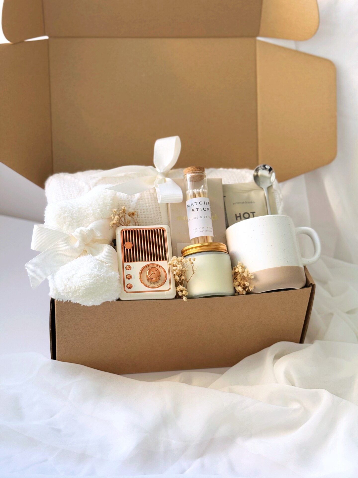 Birthday Wishes Gift Box, Happy Birthday Gift, Spa Care Package