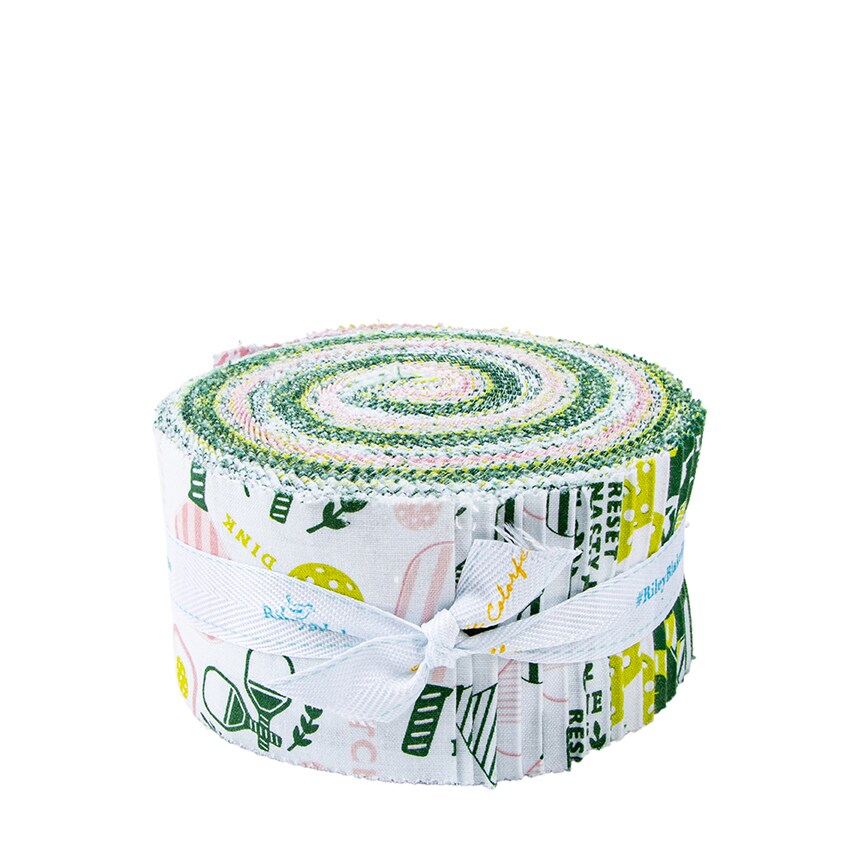 Pickleball 2.5" Strip Roll (Jelly Roll / Rolie Polie) by My Mind's Eye for Riley Blake (RP-16200-40)