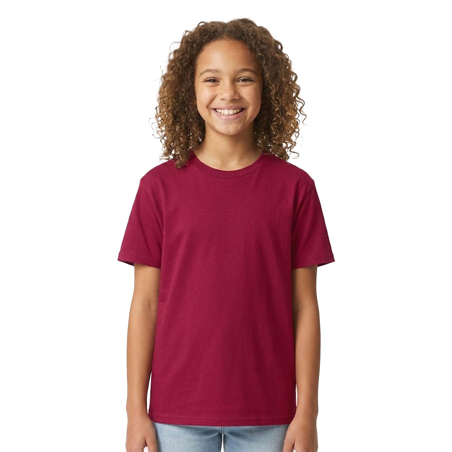 Gildan Youth Ultra Cotton Crewneck Short Sleeve T-Shirt for School Uniforms & Events Cotton Tee