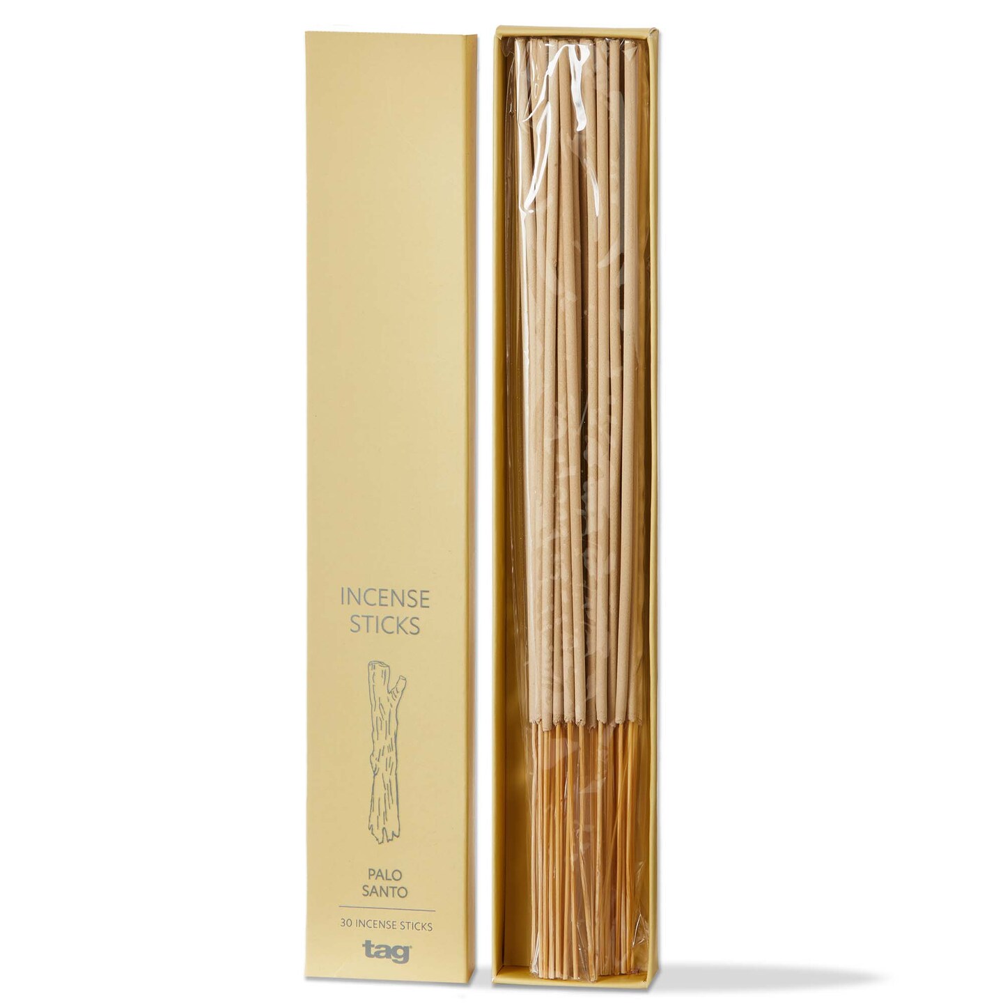 Palo Santo Incense Sticks - Natural Air Freshener for Home Fragrance, 30 Hours Burn Time, Multicolor, 10.24&#x22; Tall