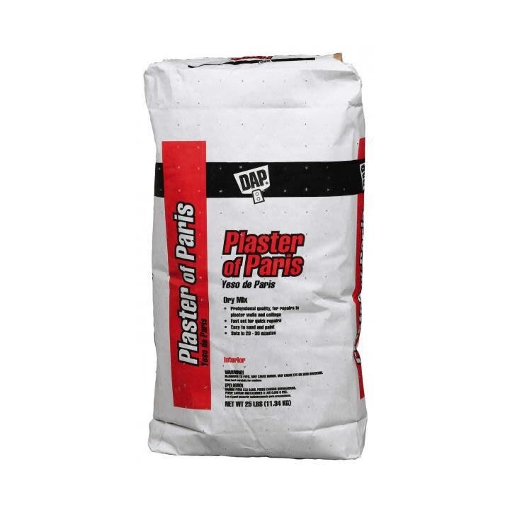 Plaster of Paris, 25-lb. bag