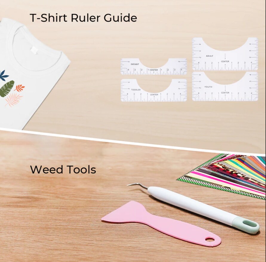 Heat Transfer Vinyl Kit 60pcs