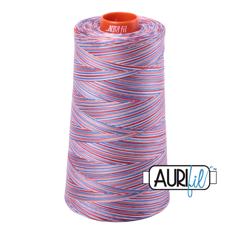 Liberty - Variegated (3852) | 50wt Cone (5900M / 6452Y) | Aurifil Thread