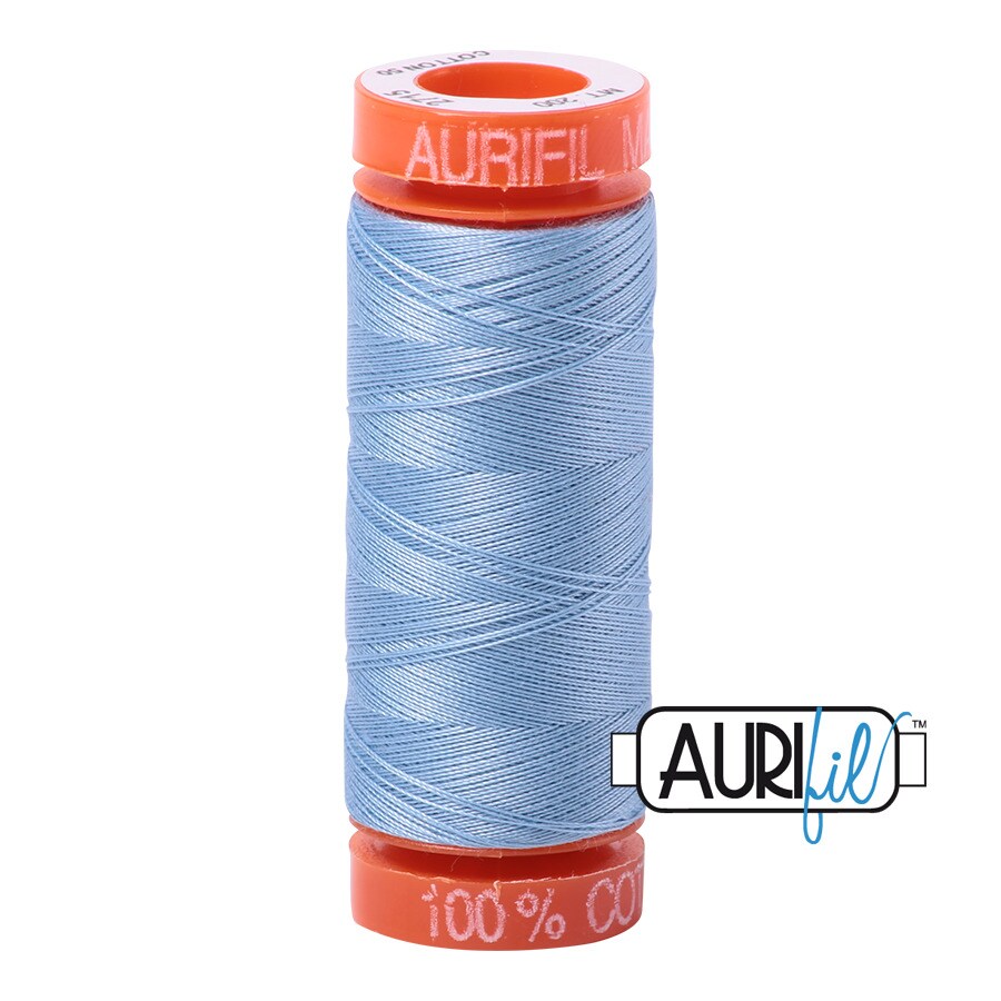 Robins Egg (2715) | 50wt Small Spool (200M / 220Y) | Aurifil Thread