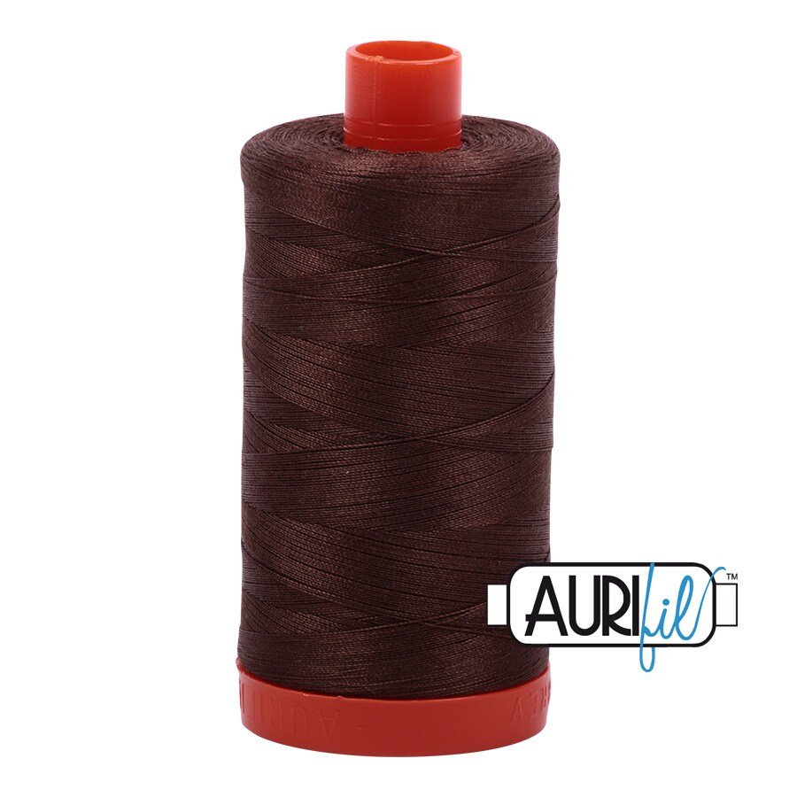 Medium Bark (1285) | 50wt Large Spool (1300M / 1422Y) | Aurifil Thread