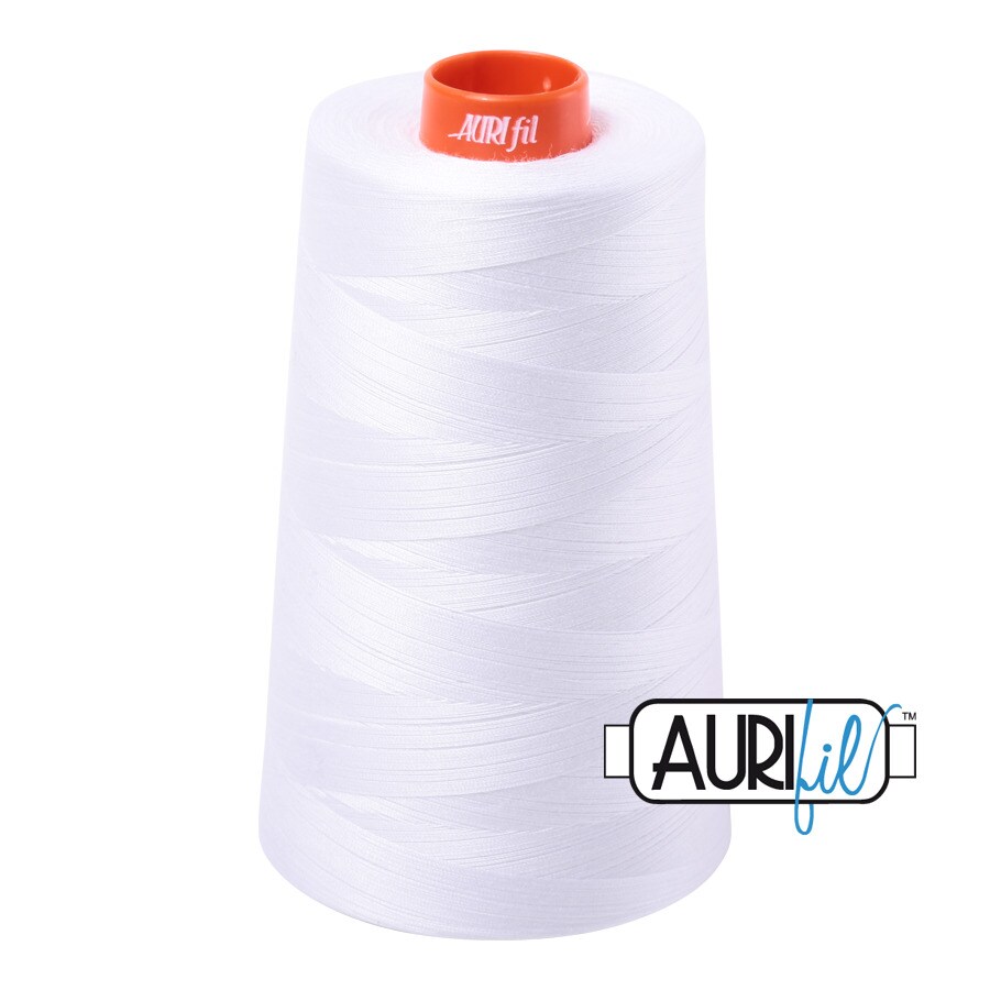 White (2024) | 50wt Cone (5900M / 6452Y) | Aurifil Thread