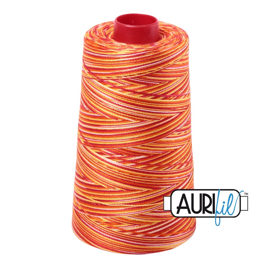 Tramonto to a Zoagli - Variegated (4657) | 12wt Cone (1750M / 1914Y) | Aurifil Thread