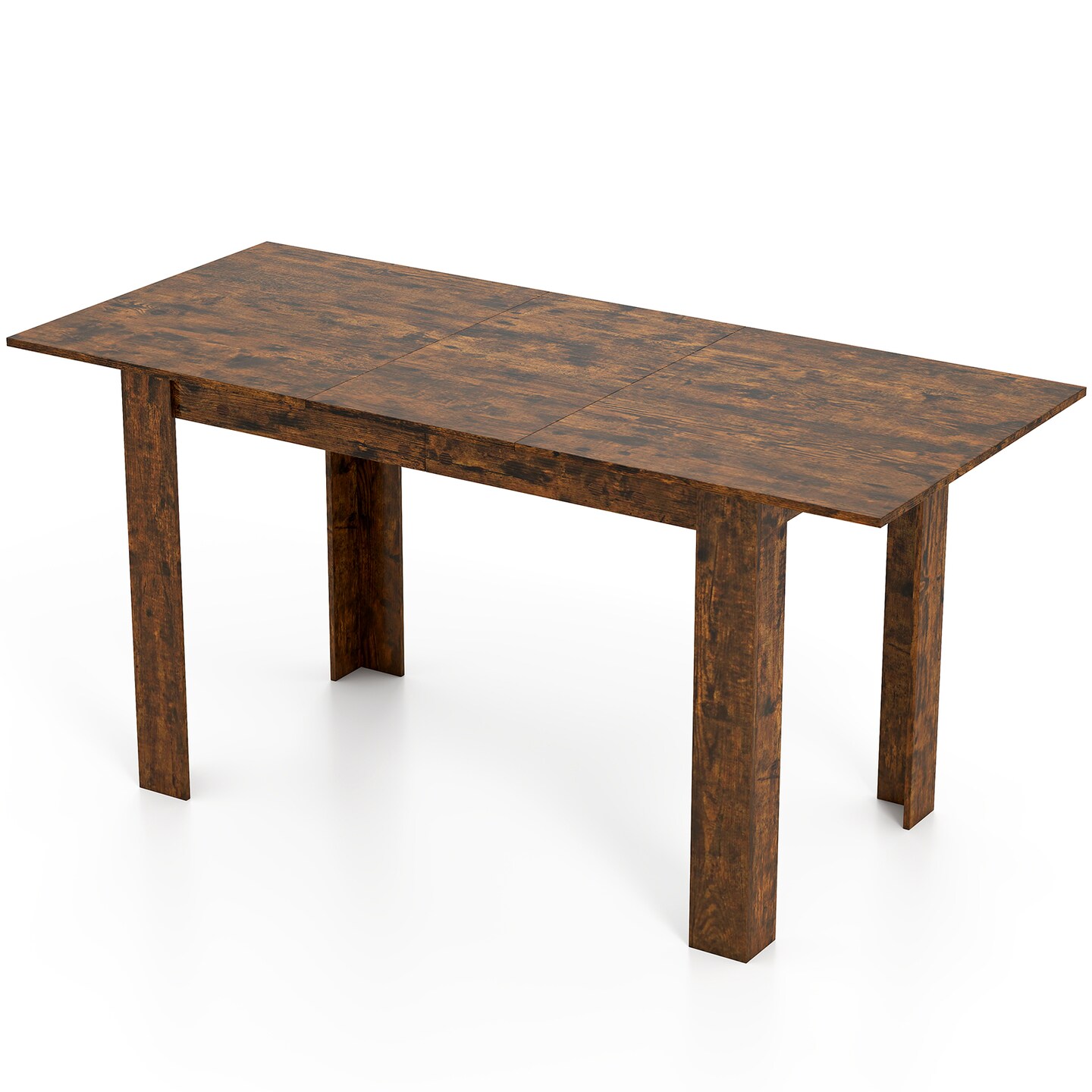 Engineered Wood Extendable Dining Table 47-62 Inch - 4-8 People