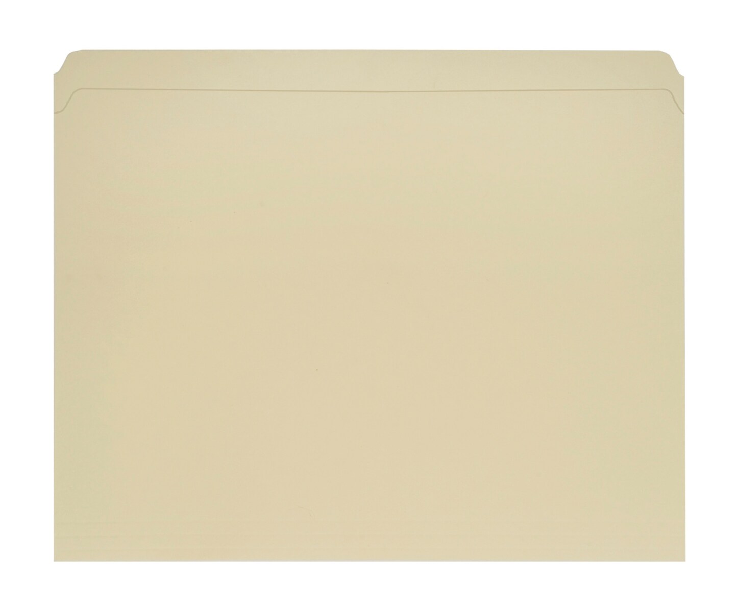 Pendaflex Recycled File Folder, Letter Size, Straight Cut Tabs, Manila, Pack of 100