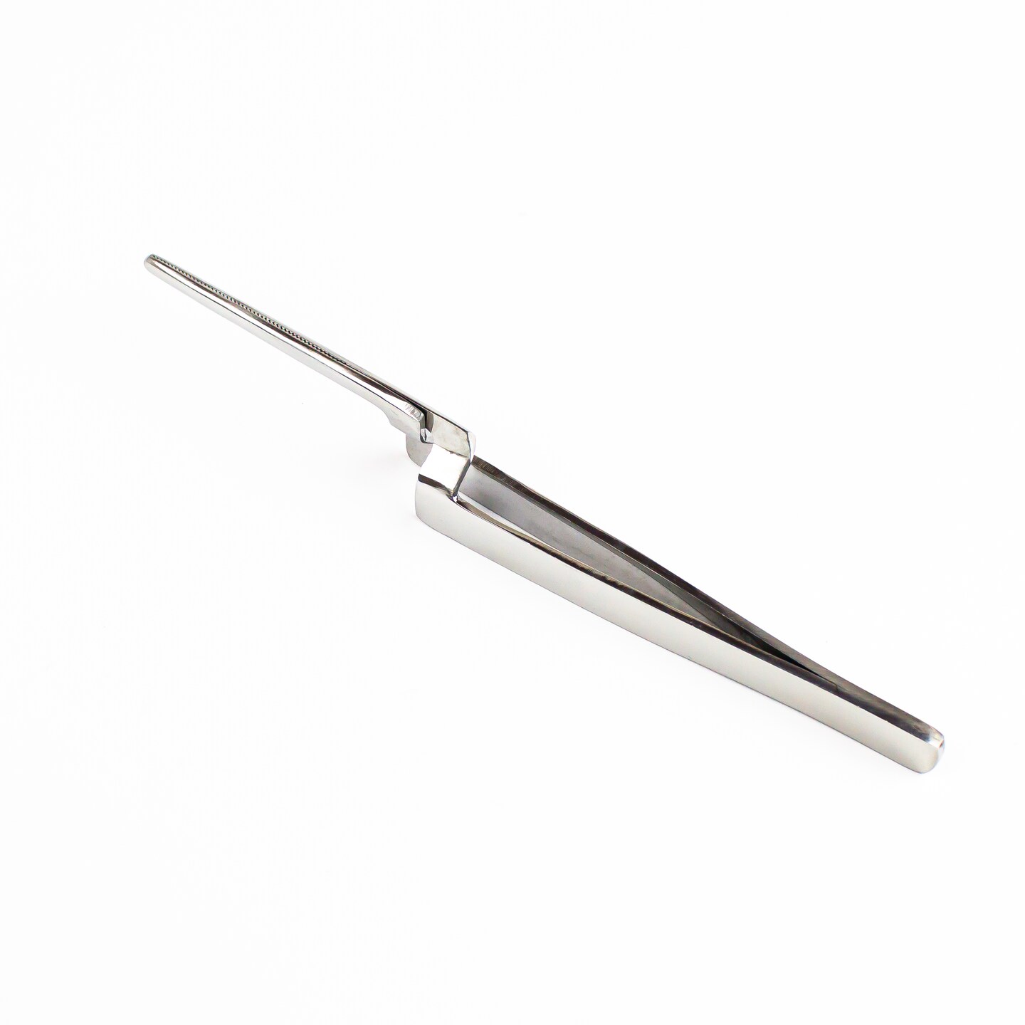 Excel Blades Reverse Open Tweezers, 6" Self-Closing Pointed Tip, Precision Tool