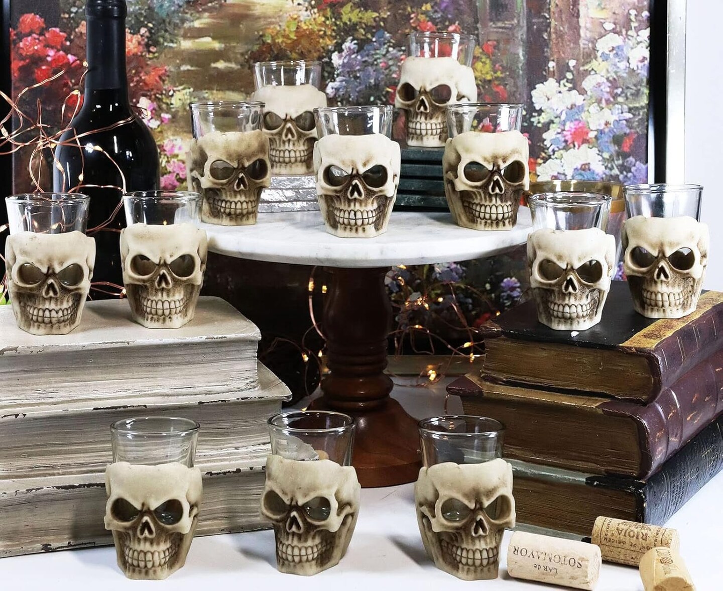 Skull Shot Glass 3.5 In