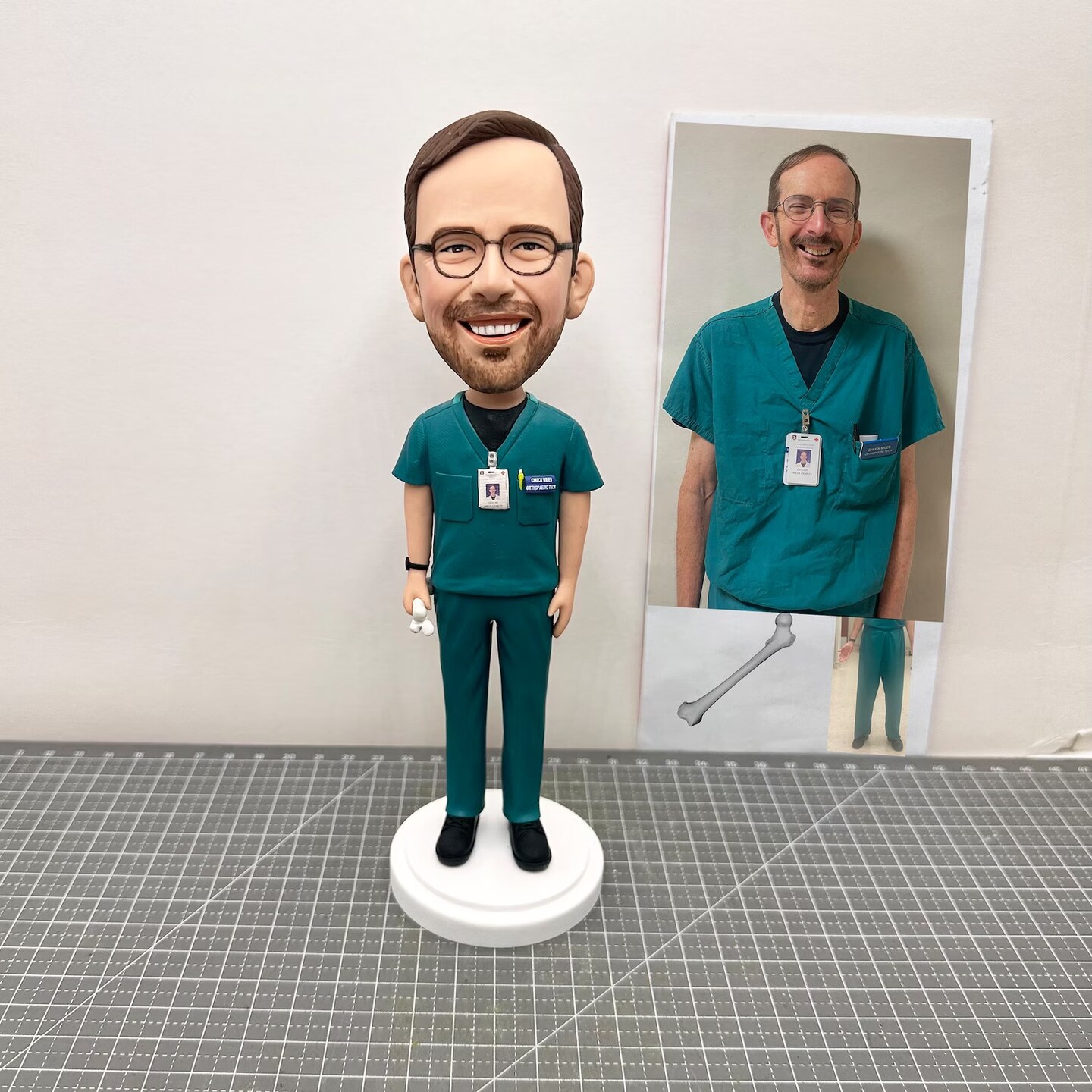 Personalized Doctor buy Figurine, Custom Medical Doctor Bobblehead Figurines, Doctors Gifts For Him, Personalized Male Doctor Statues