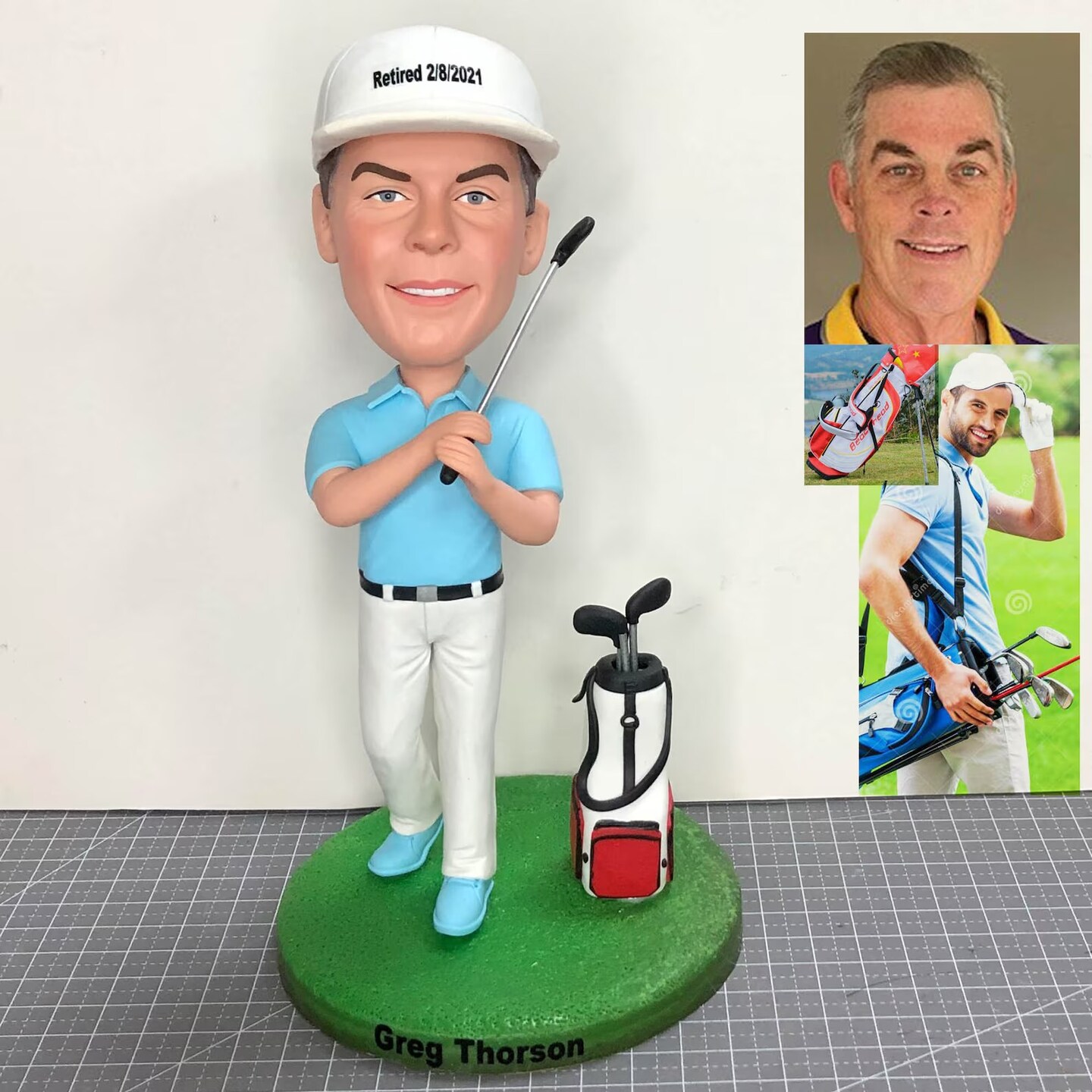 Custom Bobblehead Golf Gifts For Boss Unique Golf Gifts For Him Best Golf Gifts For Men Golf Ppresents For Boyfriend MakerPlace by Michaels