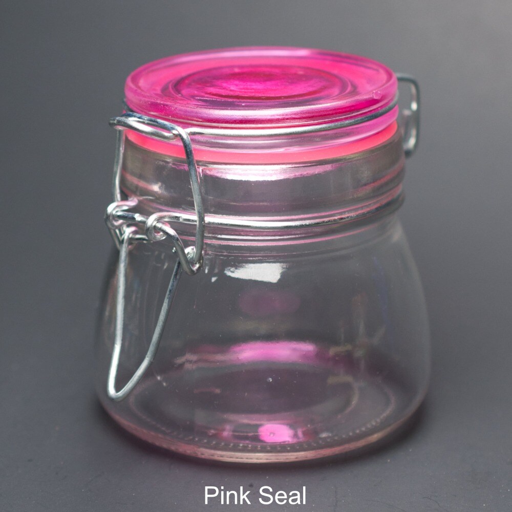 Glass Display Jar with Latch &#x2013; 57114