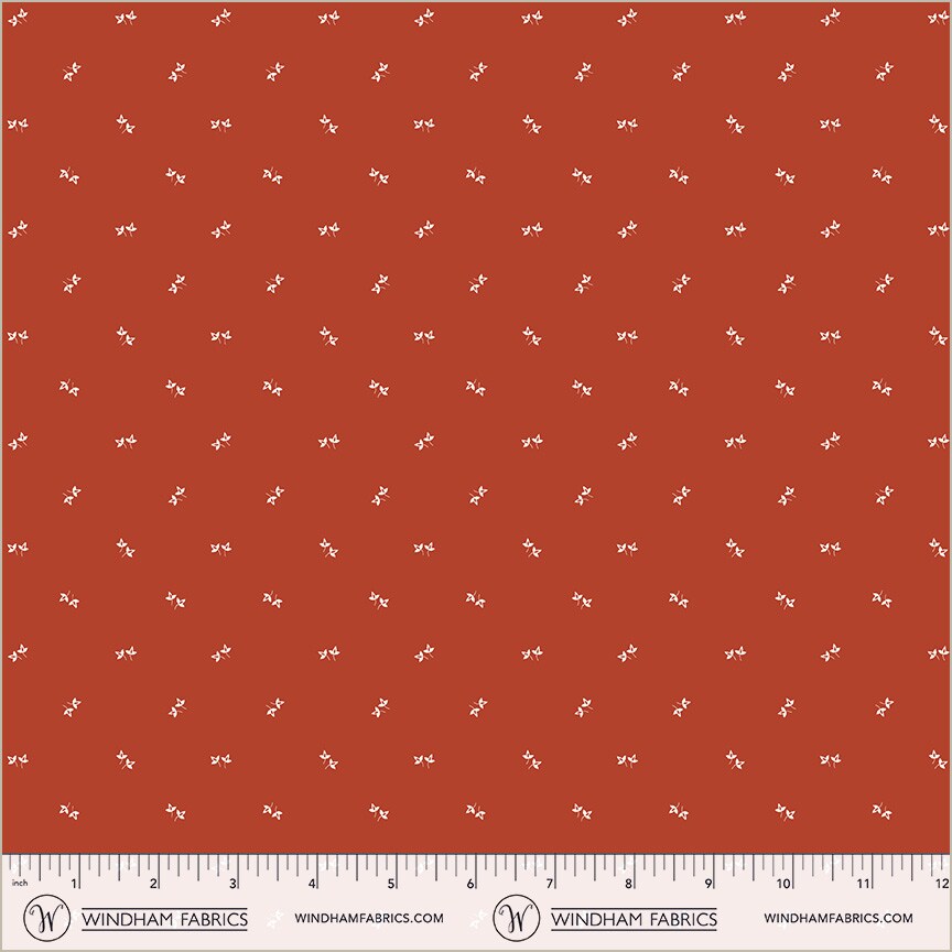 Sprinkled Leaves in Red (54866-9) | Front Porch | Allison Harris | Windham