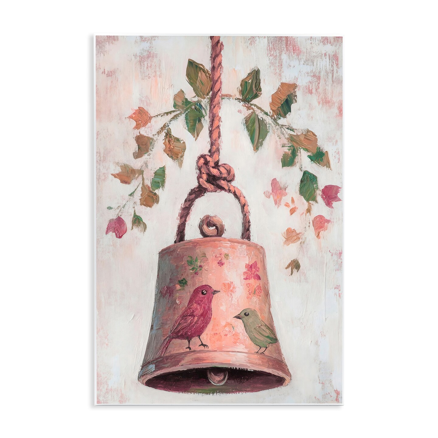 Stupell Industries Vintage Christmas Bell Wall Plaque, design by Petal Prints Design