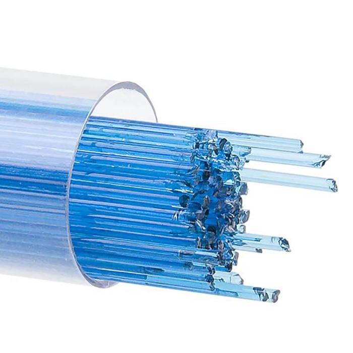 Stringer Play Glass Bullseye Glass Stringers 1mm Turquoise Blue Transparent 90 COE | Michaels