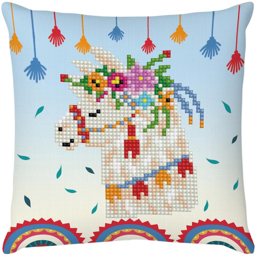 DIY Diamond Dotz Llama Party Pinata Mini Pillow Kids Beginner Kit