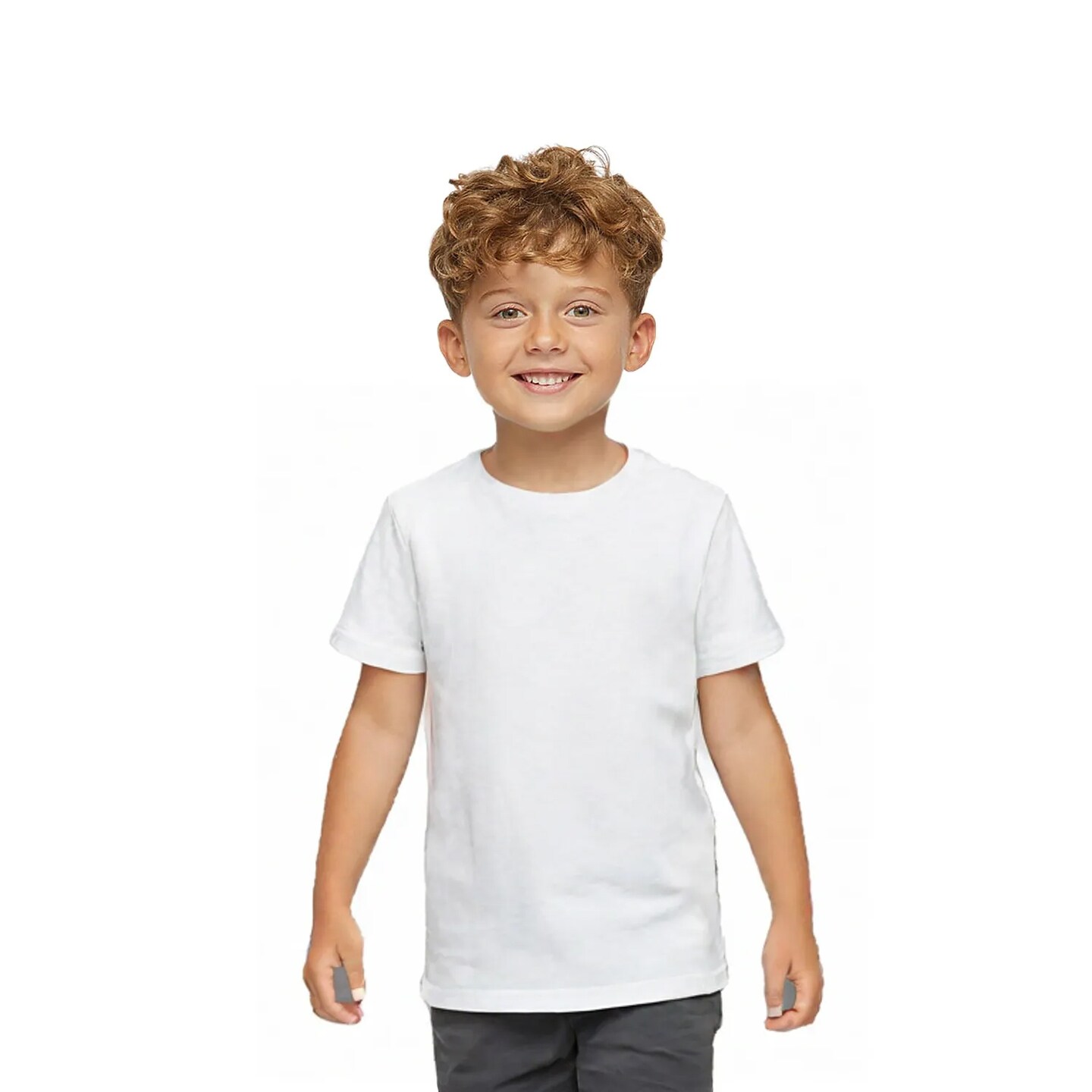 BELLA+CANVAS Toddler Jersey Crew Neck Short Sleeve Tee Soft Cotton Kids Shirt Everyday Wear 3001T