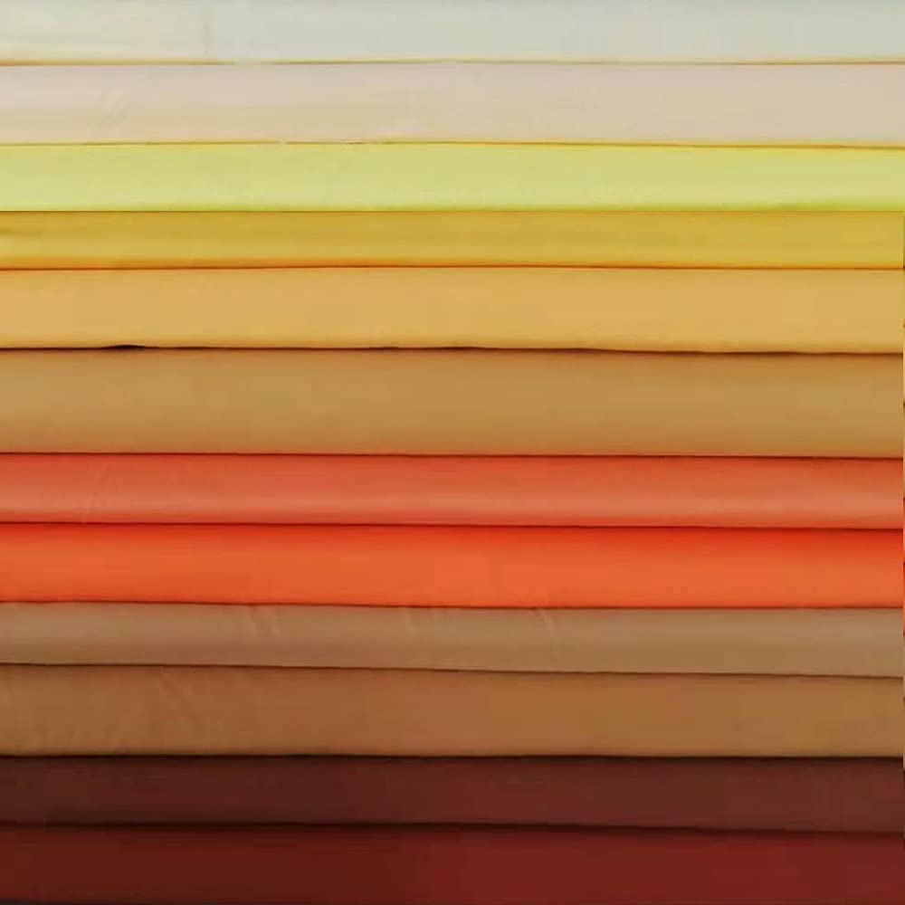 50 PCS 12" x 12" Precut Multi-Colors Cotton Fabric Squares Fabric Bundles for Sewing & Quilting Beginners