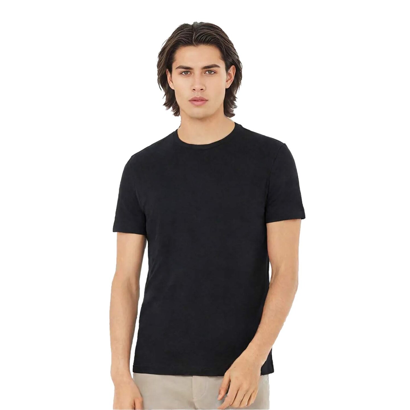 BELLA + CANVAS Triblend Crewneck Short Sleeve T-Shirt for Summer Wear & Custom Print Everyday Tee
