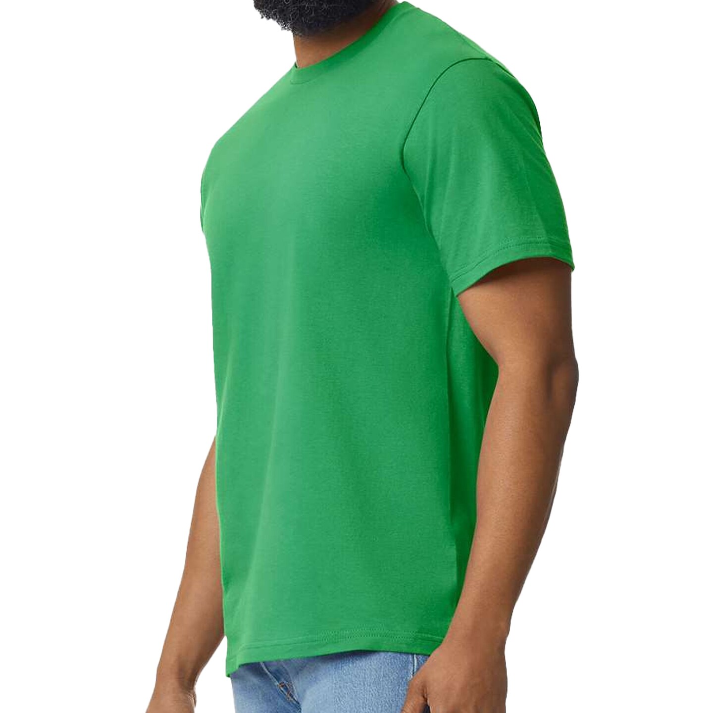 Gildan Unisex Irish Green Softstyle T-Shirt Blanks for Printing, Personalization & Handmade Projects