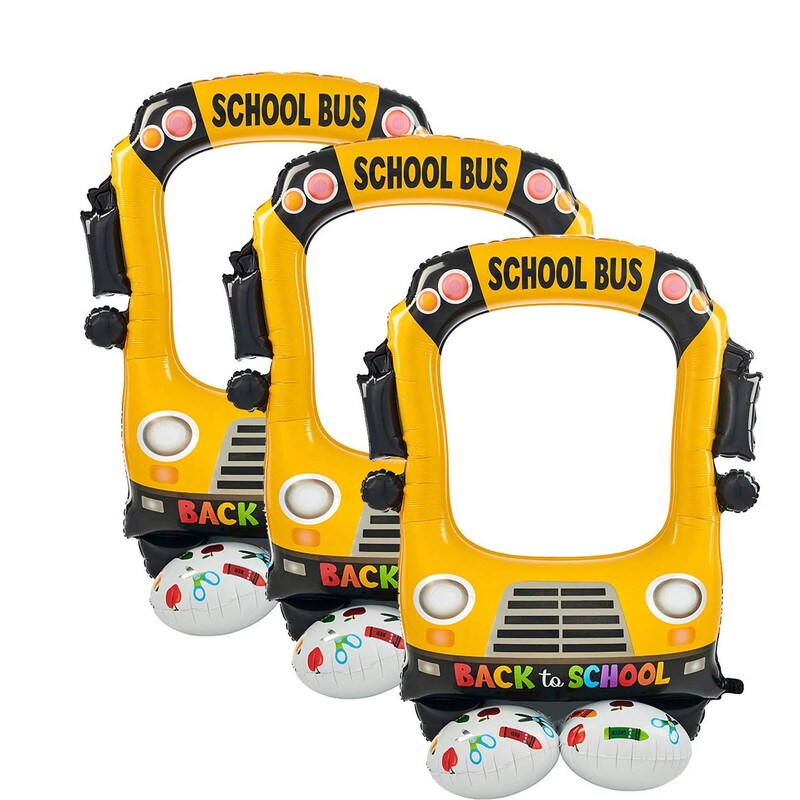 Anagram&#xAE; 56 inch Selfie School Bus AirLoonz