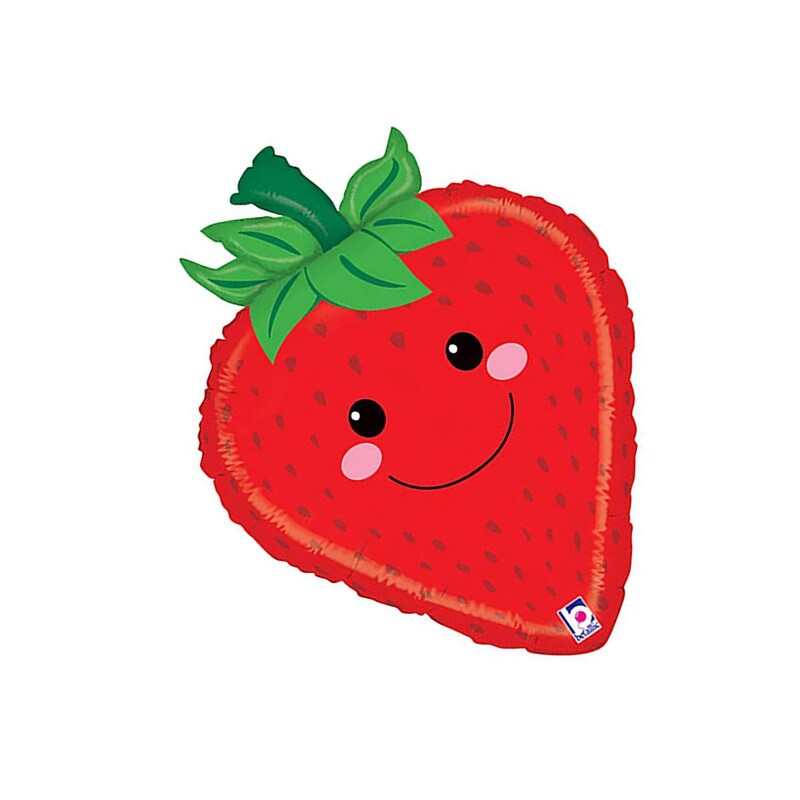Betallic&#xAE; 26 Inch Produce Pals Strawberry Balloon