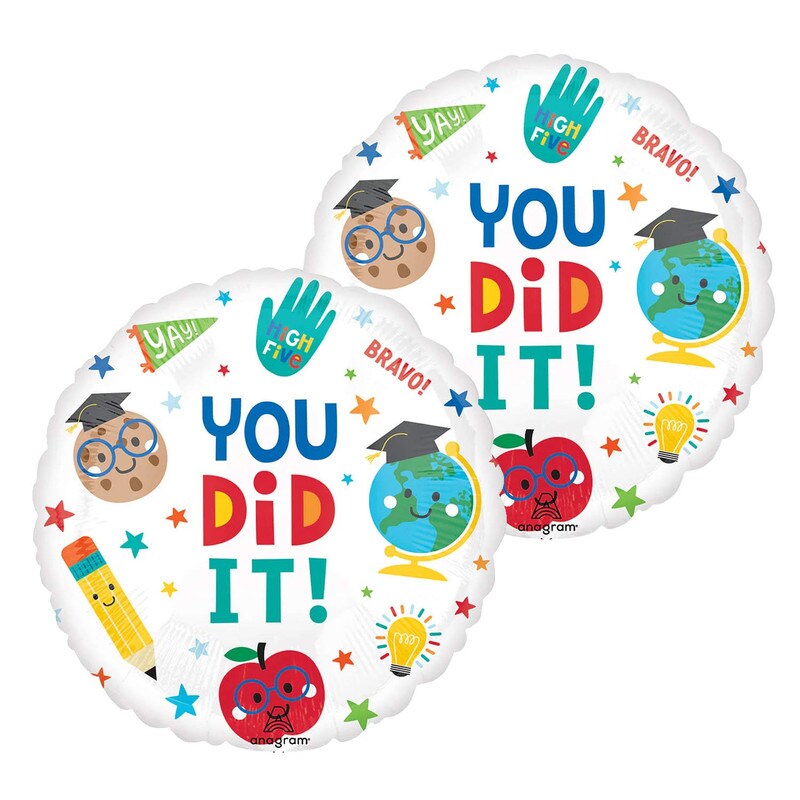 Anagram&#xAE; 17 Inch Graduation Fun You Did It Balloon