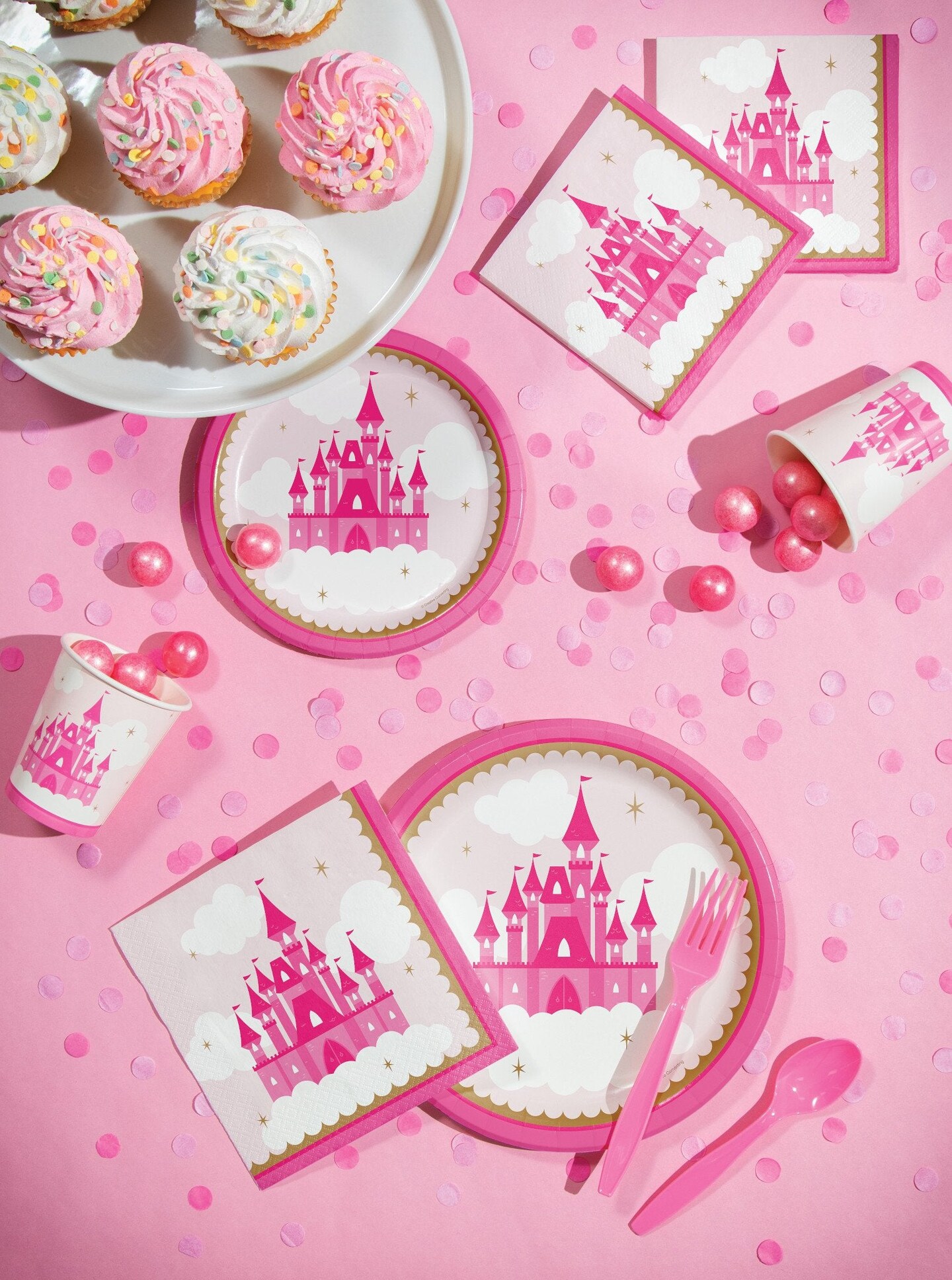 Little Princess 9&#x22; Paper Plates - 8ct