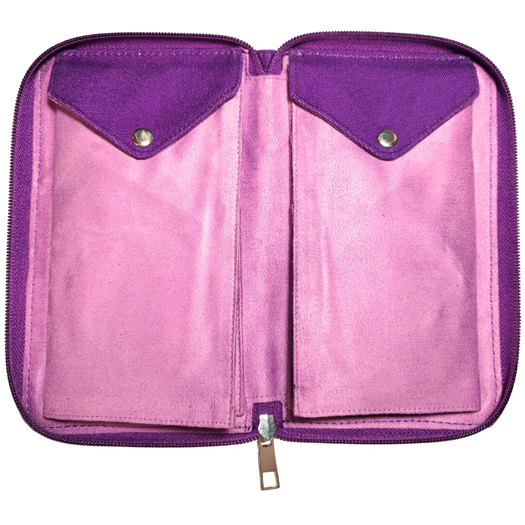 Blue Silk | Sweater Set | Ebony Circular Knitting Needles | 8 Sizes | w/custom case