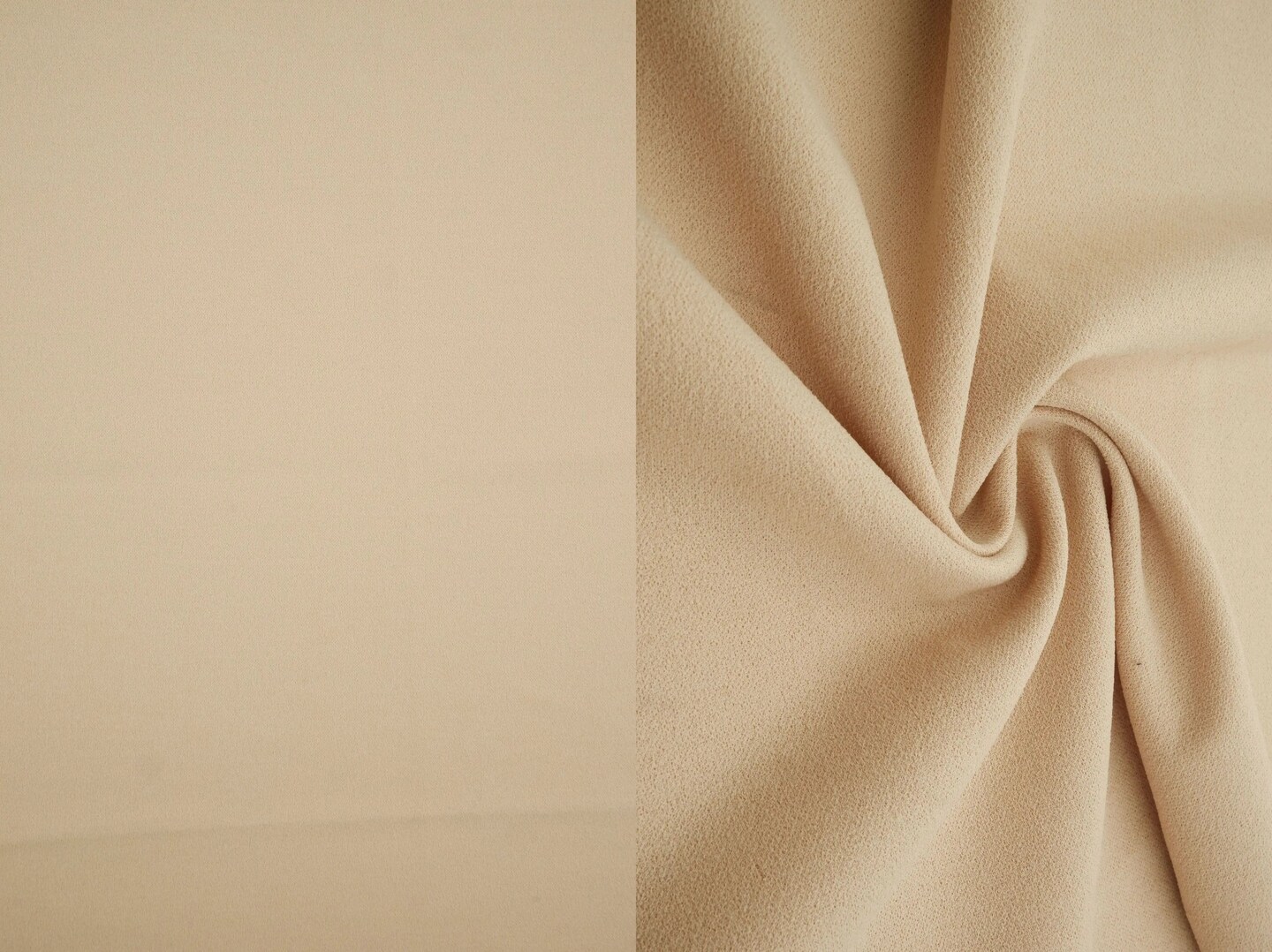 1 Yard Solid Techno Crepe Fabric, 95% Polyester, 5% Spandex, Heavy Stretch 58/60" Wide for Apparel