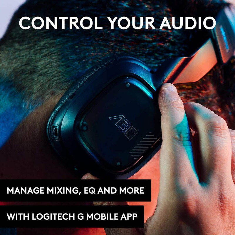 Logitech G Astro A30 Wireless Gaming Headset Navy Red
