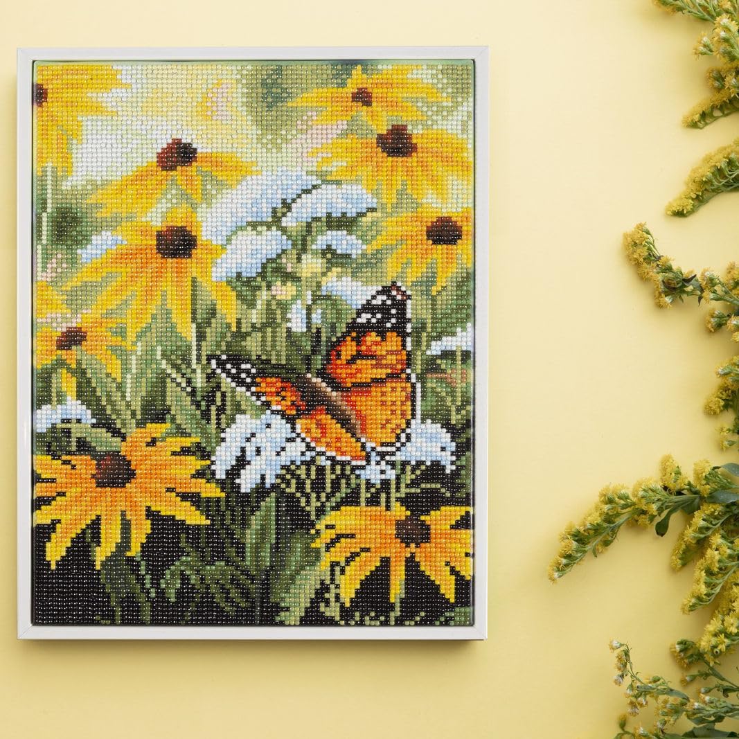 Spring Flight Diamond Painting Kits for Adults - Diamond Art Kits a Relaxing Creative Craft Kit with Dotz Gems 13.8x9.8