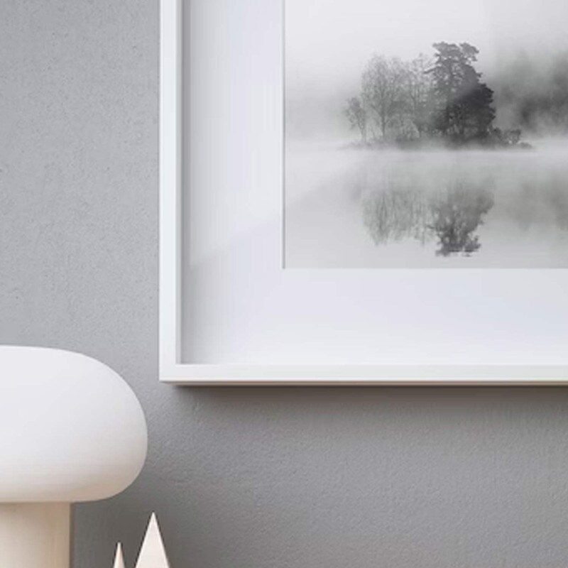 Square Photo Frame White 19 &#xBE;x19 &#xBE;&#x22;