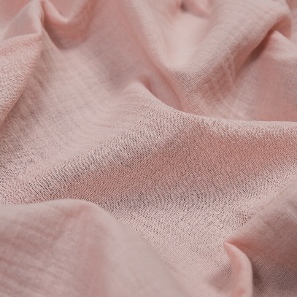 1 Yard Double Cotton Gauze Blush - Talamanca Collection 50’’ Width