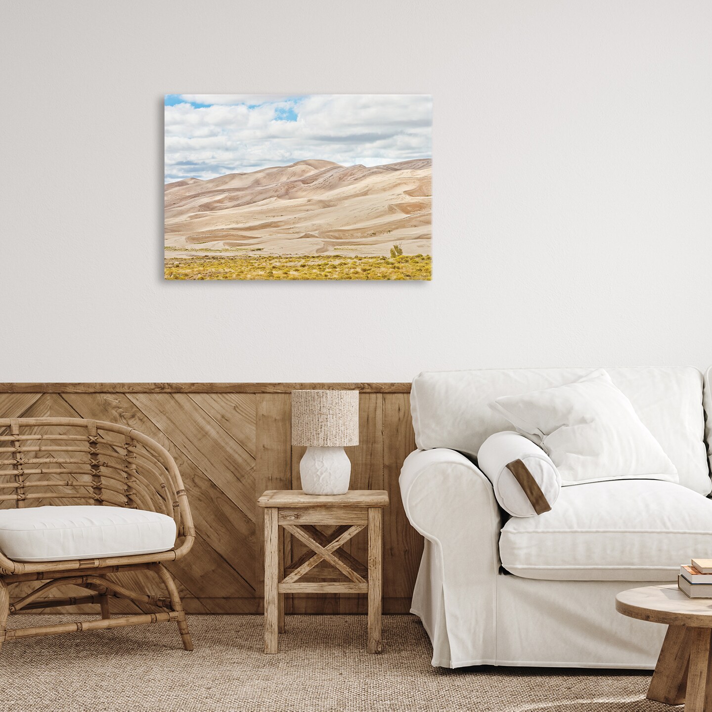 Stupell Industries Dunes In The Distance Canvas, design by Seven Trees Design
