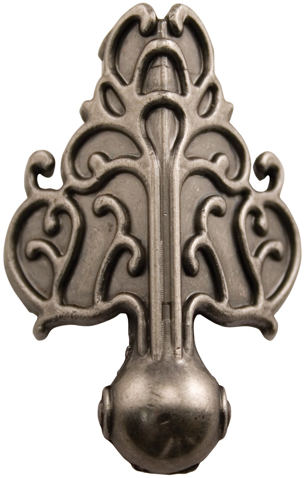 Idea-Ology Metal Foundations Box Feet 1.5"X2" 4/Pkg-Antique Nickel