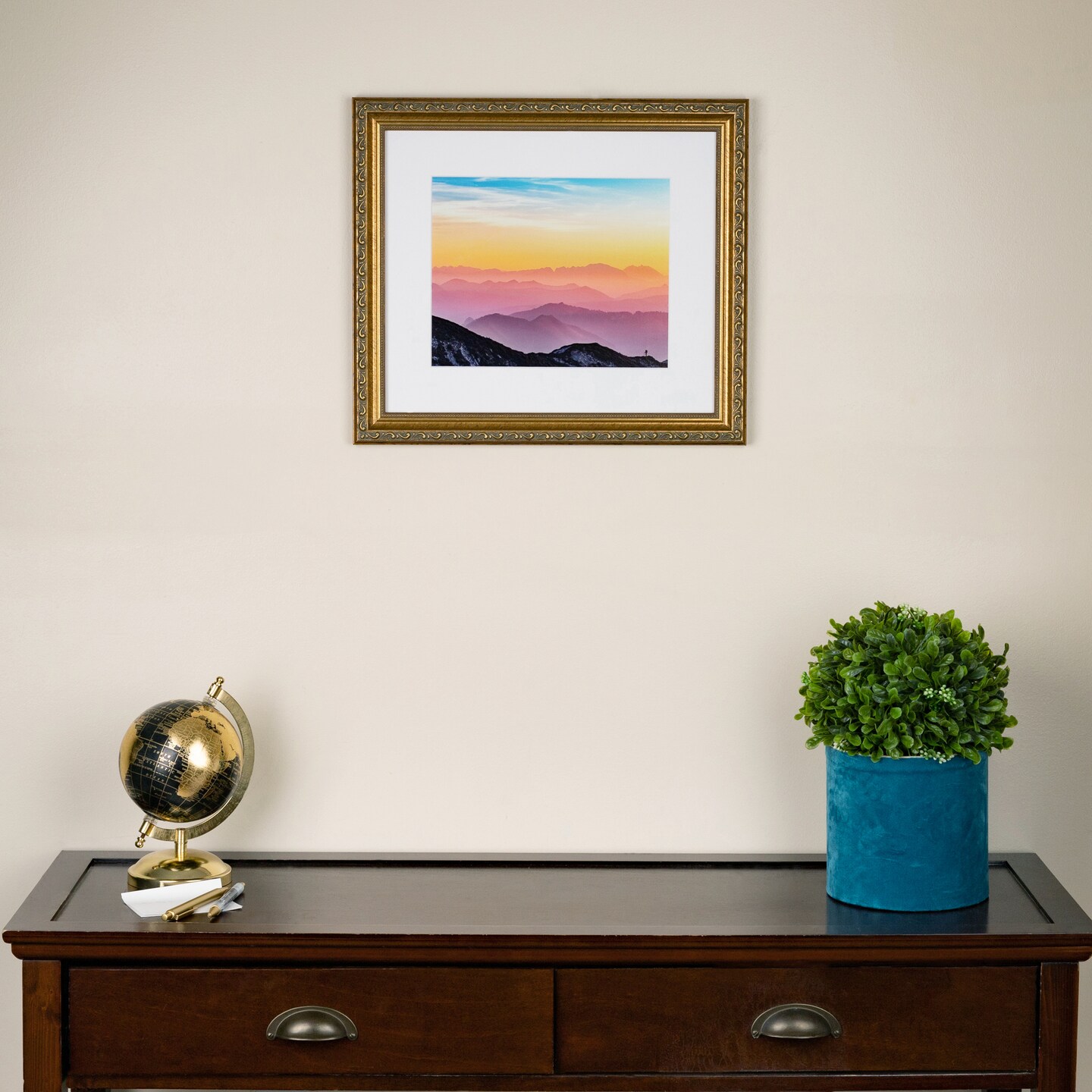ArtToFrames 20x20 Inch Picture Frame, This 1.25 Inch Custom Wood Poster Frame is Available in Multiple Colors, Great for Your Art or Photos - Comes with Economy Acrylic and Corrugated Backing (A40OS)