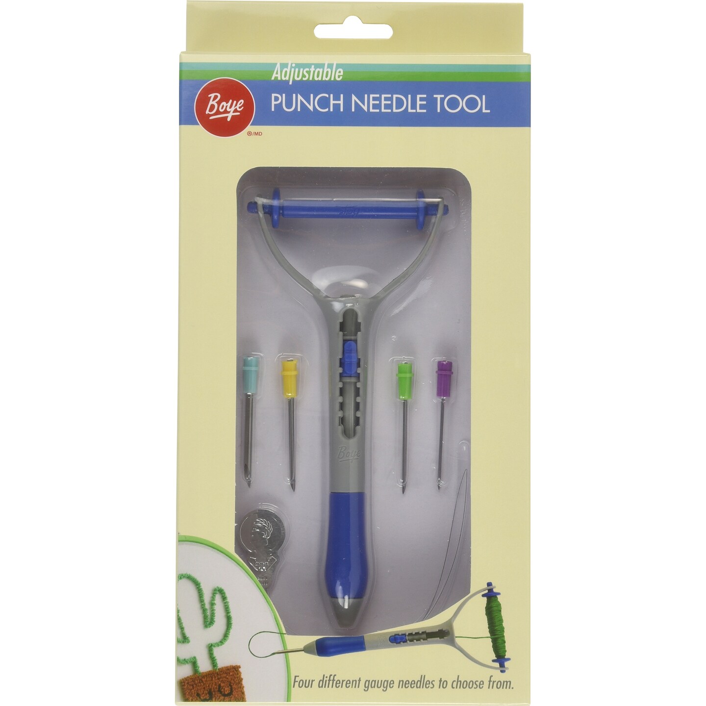 Boye Adjustable Punch Needle Tool-PUNCH NEEDLE TOOL