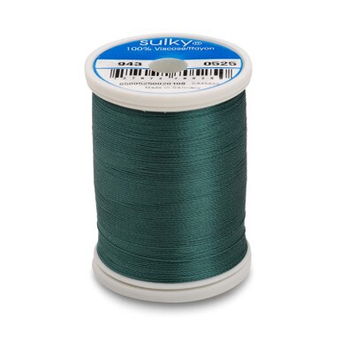 850 Florida Thread Sulky 40 Wt. Rayon Thread - English Green - 850 yd. Spool | Michaels