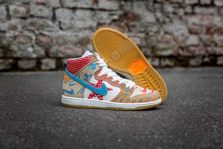 Nike SB Dunk High Thomas Campbell What the Dunk | MakerPlace by