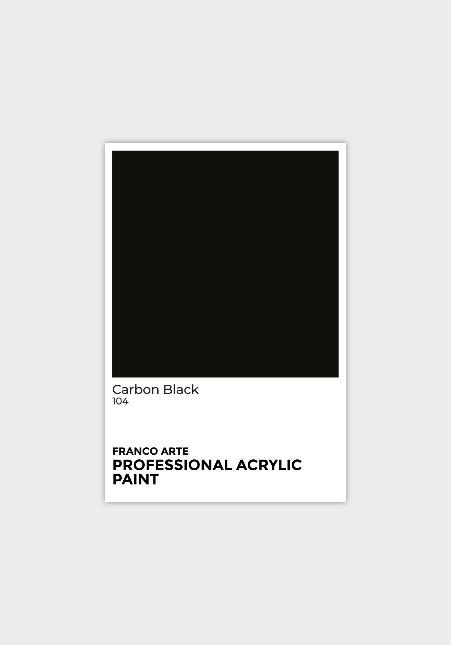 14104-100 Professional Acrylic Paint 3,38 U.S fl oz / Carbon Black