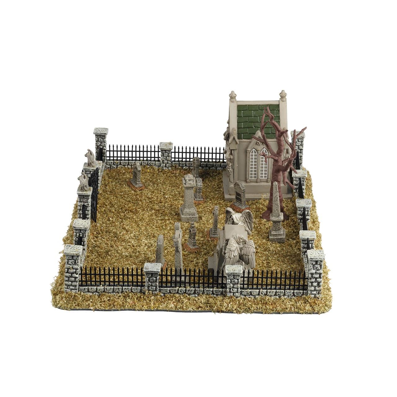 Lemax Spooky Town Halloween Village Accessory: Haunted Souls Graveyard