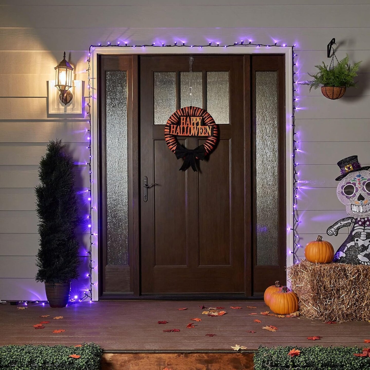 200 LED 66FT Outdoor Halloween Lights (&#x9;Purple)