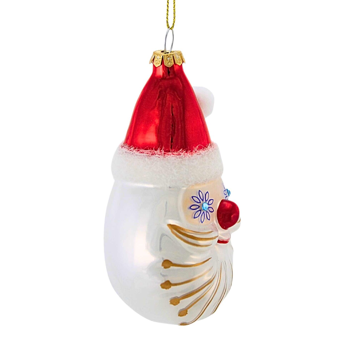 Cody Foster 4.0 Inch Vintage Retro Santa Christmas Tree Ornament , Christmas Decor Vintage Retro